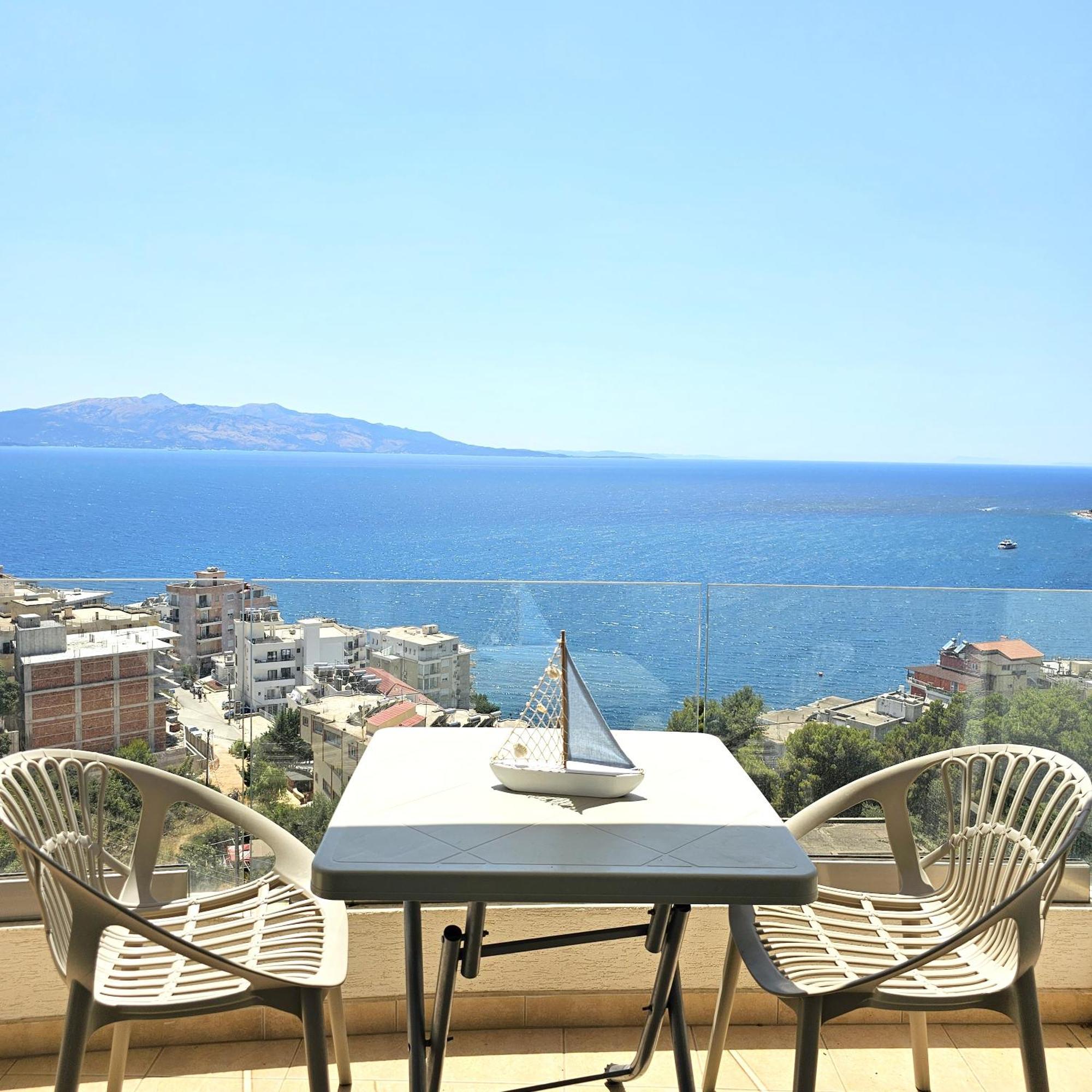 Apartament Vistula Sarande Luaran gambar